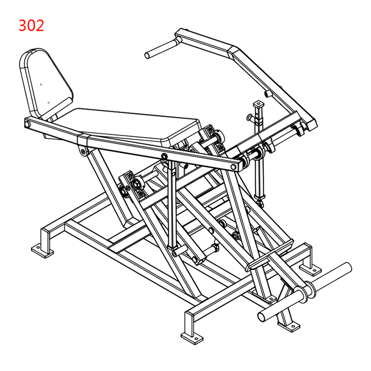 Maak gebruik van de Incline Press<br />DJ-Flex-302 Maak gebruik van de Incline Press<br />DJ-Flex-302
